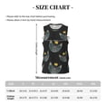 thumbnail image 4 of Rocae Faces Of The Cat for Men's Basketball Jersey Lightweight and Breathable Athletic Tank Top,Quick-Drying Sports Jersey X-Large, 4 of 9