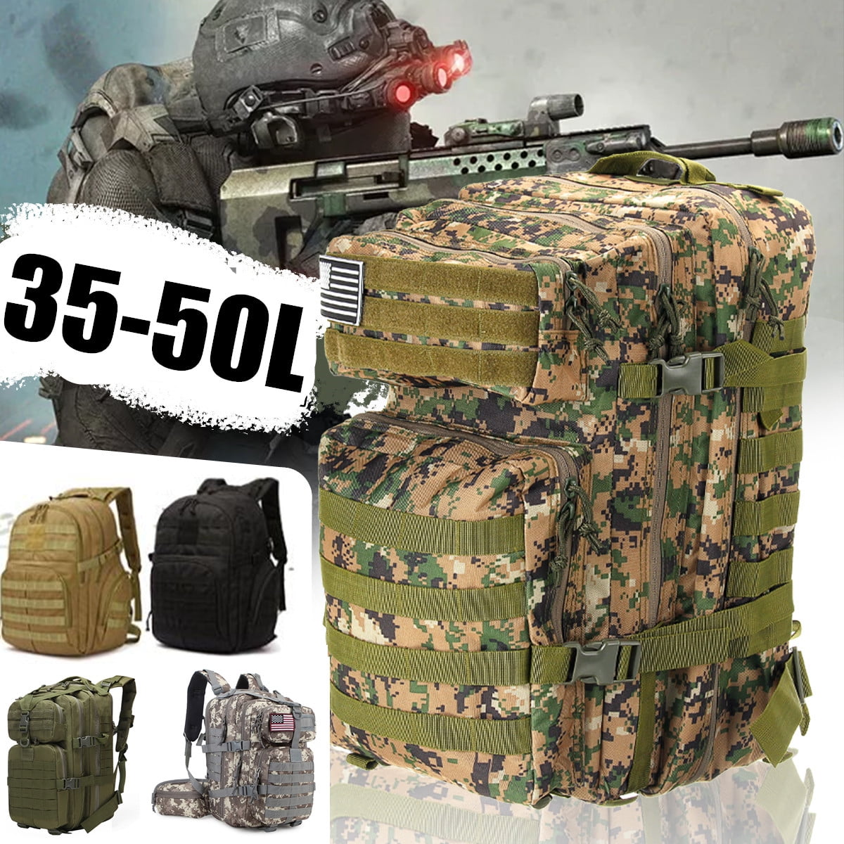 35l military backpack