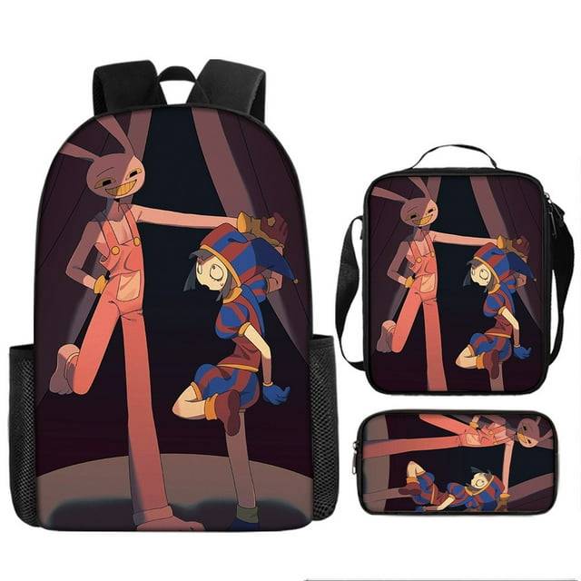 The Amazing Digital Circus Amazing Digital Circus Cartoon Student Backpack