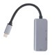 thumbnail image 3 of USB Charging Hub 3 In 1 Type C Adapter For Tech Users Everyday Use Silver 1Pack, 3 of 5