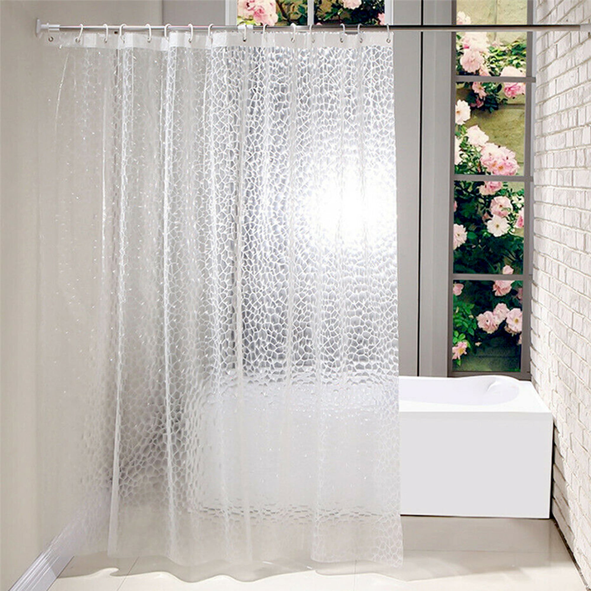3d Shower Curtain Clear Bathroom Waterproof Water Cube Thicker Bath Decoration Walmartcom Walmartcom 3d Shower Curtain Clear Bathroom Waterproof Water Cube Thicker Bath Decoration Walmartcom Walmartcom
