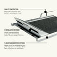 thumbnail image 4 of FINIS Swim Block Track-Start - Starting Block for Swim Gear and Pool Accessories - Competitive Swim Training Equipment to Improve Starts - Black, 4 of 5