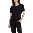 thumbnail image 3 of Live 2 Lounge Ladies' 4-Piece Essentials Lounge Set Size: S, Color: Black, 3 of 5