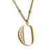 thumbnail image 3 of Collar Inicial de Mujer Letra A LuckyLy, Acero Inoxidable, Baño de Oro 18k y Zirconia Cúbica, Modelo Olga dorado UNITALLA, 3 of 8