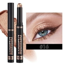 SDJMa Neutral Eyeshadow Stick Blush Pearl Pink Brown Makeup, Metallic And Matte Shimmer Cream Eye Shadow Pencil Crayon, Eye Brightener Highlighter Eyeliner Crayon Make up