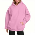 thumbnail image 3 of Fewfanhot Womens Hoodies Fall Hooded Sweatshirts Long Sleeve Half Zip Cropped Hoodies Pullover Winter Fashion Clothes, 3 of 10