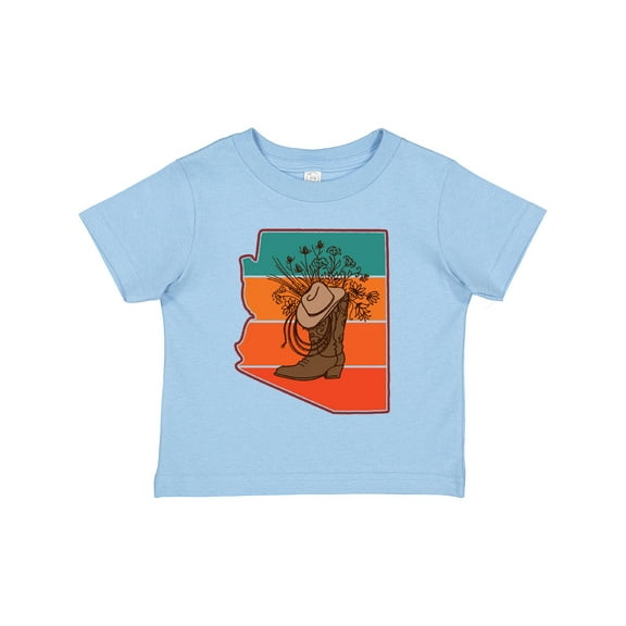 Inktastic Arizona Cute Cowgirl Boot Girls Toddler T-Shirt