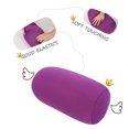thumbnail image 3 of Round Neck Pillow,Lower Back Support Cylinder Microbead Roll, Soft Touch Fabric,Tube Cervical Support For Travel Or In Home,30×14CM, 3 of 6