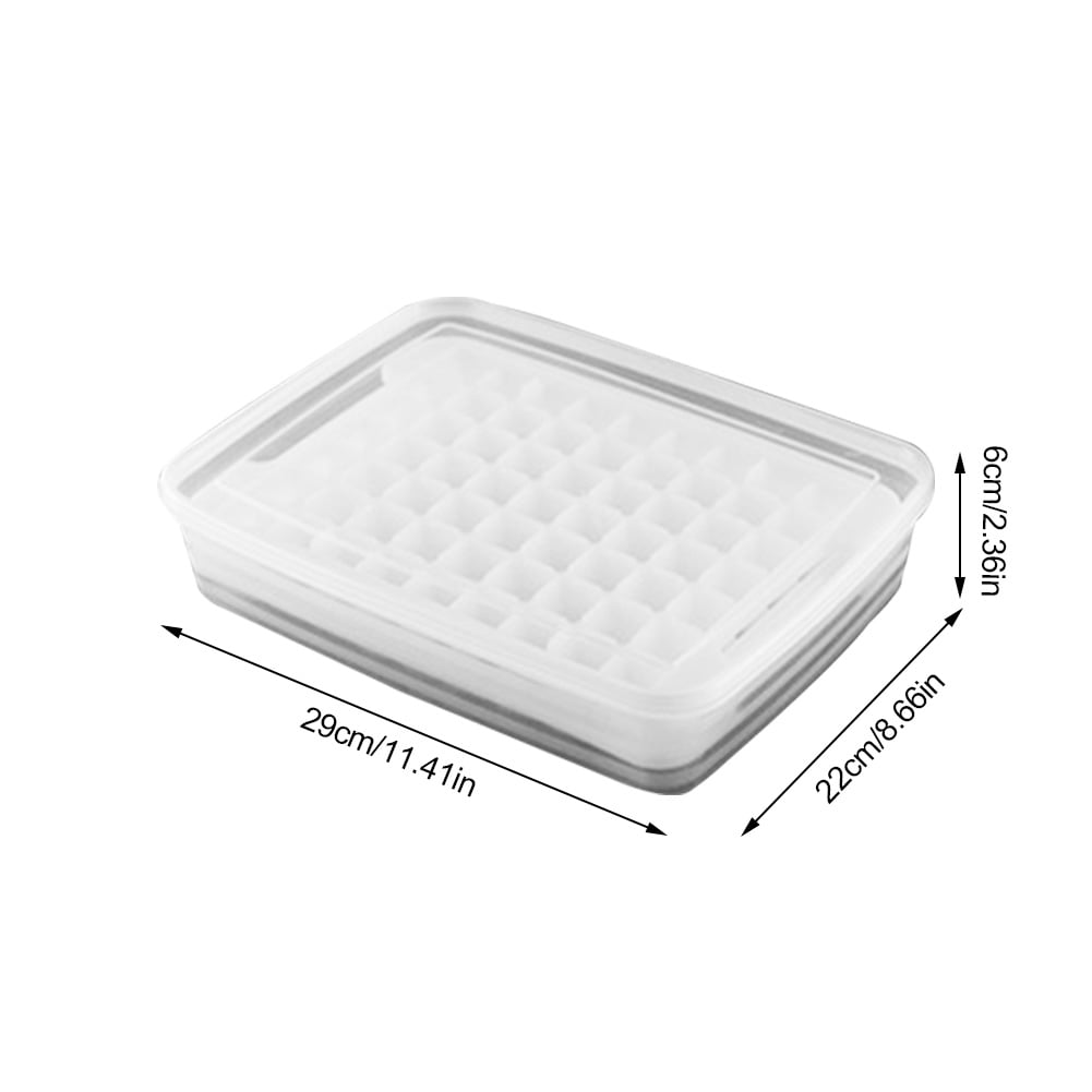 Ice Cube Trays Ice Cube Storage Container With Airtight Locking Lid