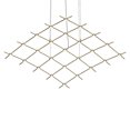 thumbnail image 4 of Sonneman 21Q-Rw5512-27 Constellation 122" Wide Abstract Chandelier - Nickel, 4 of 6