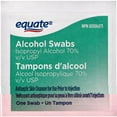 thumbnail image 3 of Equate Tampons imbibés d'alcool, Alcool isopropylique 70 % V/V USP, Nettoyant antiseptique pour la peau, Format économique, 3 of 5