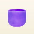 thumbnail image 4 of TOPFUND Violet A# Note Pineal Chakra 10 inch Crystal Singing Bowl with Heavy duty carrying case and Suede Stick, 4 of 6