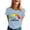 Light Blue, variant on Womens Tops 2026 Trendy Plus Size Short Sleeve Casual Blouse Fit Soft Going Out Boho T-Shirts S-3XL