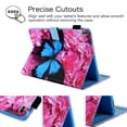thumbnail image 2 of iPad Air 3 Case, iPad Pro 10.5" Case, Allytech PU Leather Folio Smart Case Cover Auto Sleep Wake Anti-Scratch Multi Angle Kickstand Wallet Case for Apple iPad Air 3st Gen, Pro 10.5",Blue Butterfly, 2 of 8