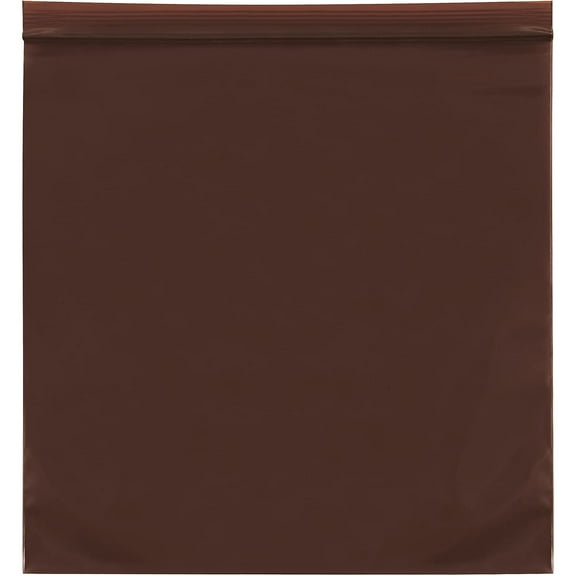 Box Partners Reclosable UV Bags 3 Mil 12" x 15" Amber 1000/Case PB12107