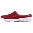thumbnail image 2 of Womens Breathable Mesh Walking Mules Sneakers Open Back Slip On Shoes, 2 of 10