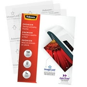Fellowes Thermal Laminating Pouches ImageLast Jam Free Letter Size 5 Mil 150 Pack (5204007)