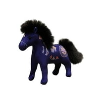 Gaiwos Chinese Zodiac Horse Plush 11.8 inches, 2026 Lunar New Year Stuffed Toy with Unique Patterns, for Car Ornaments Home Office Store Restaurant Tabletop Decors
