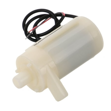 Toyvian Small USB Water Pump White for Aquarium Fountain Hydroponics with Low Voltage Safety