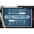 thumbnail image 2 of Lake Vermilion, Minnesota, Lake Essentials, Latitude and Longitude (12x18 Wall Art Poster, Room Decor), 2 of 3
