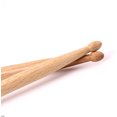 thumbnail image 5 of 2X Drumstick, Oak Made Drummer Drums Exquisite 5A Drumsticks Tip Drum Rock Stick Oak Wood Musical Instrument Tool 41.1CM/16.18", 5 of 16