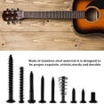 thumbnail image 2 of 240 Pcs Guitar Screws Guitars Guitar Mounting Kit Pickguard Screws Guitar Mounted Kit, 2 of 6