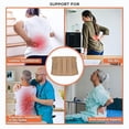 thumbnail image 2 of Lumbar Belt (Mild Support), Back Support for the Lumbar Spine, Pain Solution for Back and Abdomen - L (Beige), 2 of 3