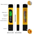 thumbnail image 2 of Probador De Del Agua Tds Pluma Con Sonda De Alta Sensibilidad Pantalla Led Grande Detector De Del Agua Potable Apagado Automático De 5 Minutos Con Bolsa De Cuero Kearding TO001994-00, 2 of 7