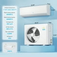 thumbnail image 6 of Flamemore Air Conditioner 9000 BTU Mini Split AC/Heating System, 450 Sq.ft Coverage, 19 SEER2, 115V, 6 of 10