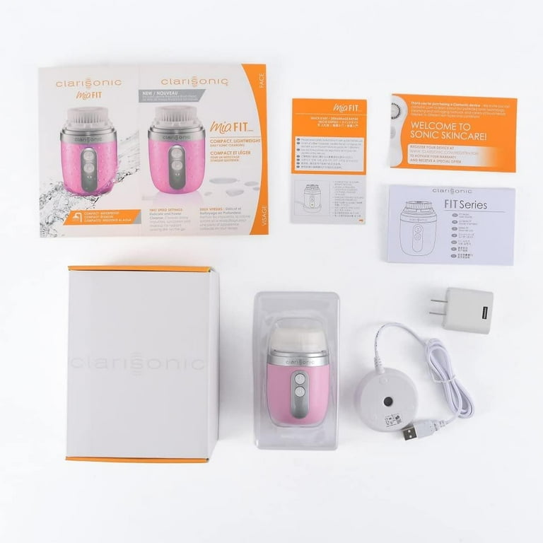 Clarisonic Mia Fit Sonic Facial Cleansing Brush System - Pink