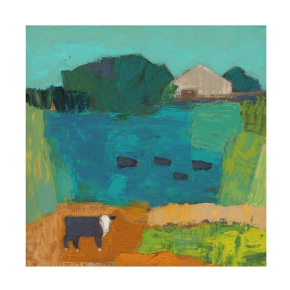 Trademark Fine Art Sue Jachimiec  Chocowinity Barn Canvas Wall Art