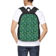 thumbnail image 6 of Daiia Monstera Leaves Backpack for Men and Women -Durable Backpack Large Capacity, Water-Resistant Bag with Adjustable Straps and Laptop Compartment, 6 of 9