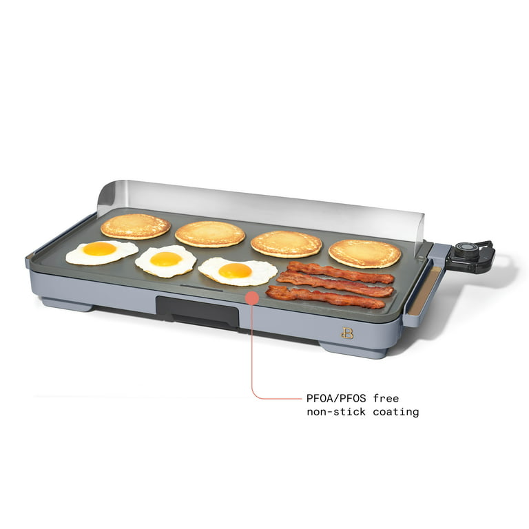 14482 Brights Nonstick Griddle/griddle Pan/flat Grill With Glass Press – 11  Inch, Orange Gradient – Casazo
