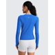 thumbnail image 2 of Remera CRZ YOGA sin costuras de manga larga transpirable azul S, 2 of 6