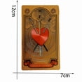 thumbnail image 3 of tarot en Feuille d'Or Jeu de table Jouets PVC Imperméable et Résistant à l'Usure Spécial Nouveau, 3 of 5