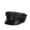 L 55 56CM, variant on Women Real Leather Crocodile Pattern Navy Hat Female European/American Retro Simple Flat Top Caps Street Beret ,Unisex
