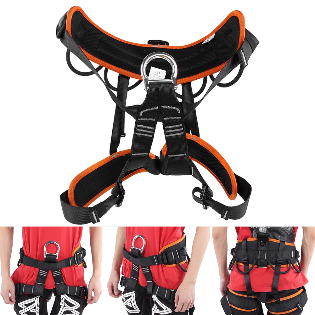 Padded sShoulder Strap Rock Climbing Half Body Safety Harness Belt Equipment 