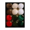thumbnail image 2 of Christmas Balls Ornaments Christmas Tree Decorations Set Cloth Ball Christmas Ball Decorative Item Christmas Decoration, 2 of 4