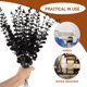 thumbnail image 3 of unbranded 20Ud Hojas De Eucalyptus Artificiales En Negro Para Adornos Y Ramo Floral En Interiores, 3 of 6