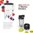 thumbnail image 3 of Blendtec Total Classic Original Blender and 90 oz Wildside+ Jar - Kitchen Blender Bundle - Red, 3 of 6