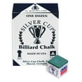 thumbnail image 3 of Silver Cup Billiard Pool Cue Chalk One dozen 12 pcs, 3 of 3