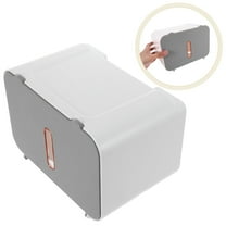 CIMAXIC 1Pcs Touchless Dispensing Grey Paper Towel Dispenser for Kitchen 11.8X5.8X5.4in