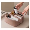 thumbnail image 3 of Large Capacity Portable Travel Makeup Organizer Cosmetic Bag, 3 of 5
