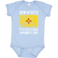 thumbnail image 3 of Inktastic Established January 6, 1912 New Mexico Flag Boys or Girls Baby Bodysuit, 3 of 5