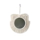 thumbnail image 5 of Espejo de pared colgante de macramé, decoración de pared, espejo decorativo, espejo de pared, espejo cosmético para entradas de guarderías y hogares, 5 of 9