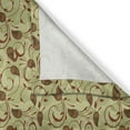 thumbnail image 3 of Ambesonne Persian Kitchen Curtains, Paisley of Middle East, 55"x39", Pale Green Brown, 3 of 3