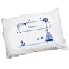 Personalized Boys Sailboat Blue Pillowcase