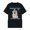 Black, variant on Active Tops Women Unisex Graphic Printed T Shirt for Everyday Wear with Soft Comfort Crewneck Tee Casual Fashion Design Top for Daily Red S
