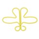 thumbnail image 1 of 100Pcs Mini Paper Clips Exquisite Portable Multipurpose Bookmark Clips for Office School Home Butterfly Shape, 1 of 3