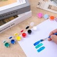 thumbnail image 5 of 100 tiras, 600 botes de pintura vacíos, envases de pintura de 3 ml/0,1 oz con tapa, 5 of 5